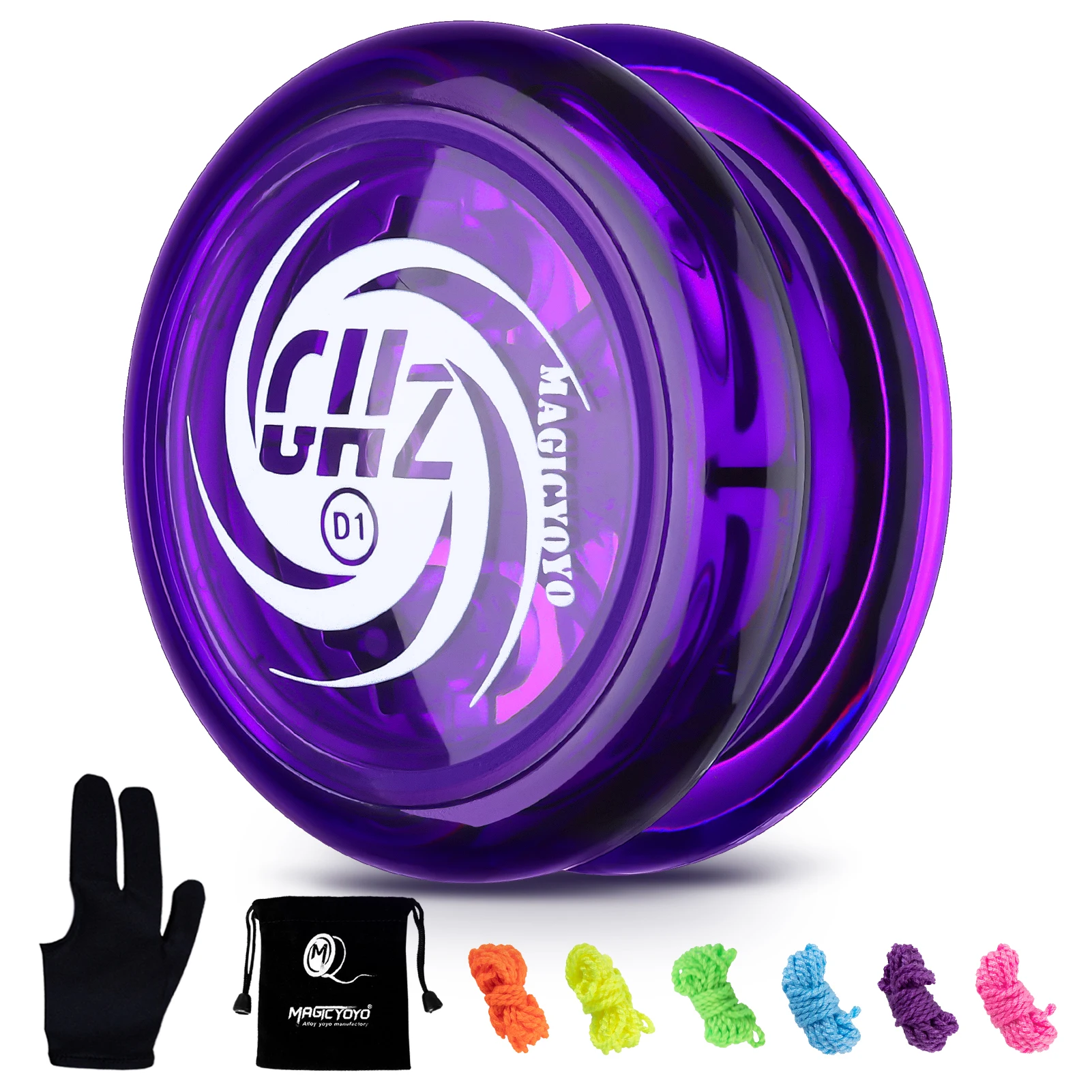 MAGICYOYO Looping Yoyo D1 Plastic Responsive Yoyo For Kids Beginners