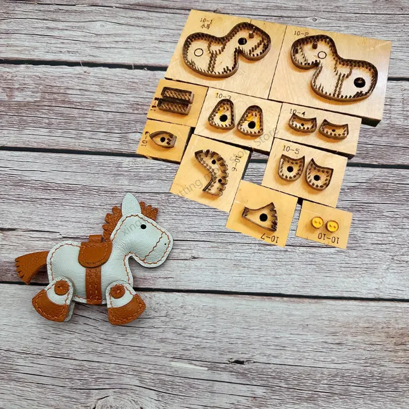 

Деревянная цепочка для ключей ручной работы, искусственная кожа, ручной инструмент, режущий нож, форма XF000