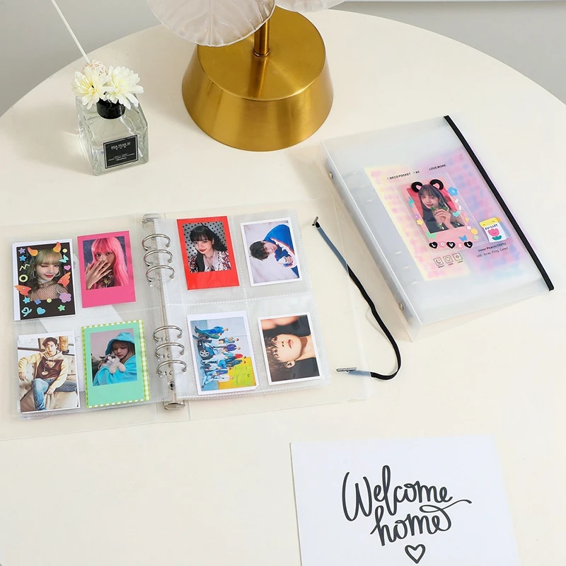 Kpop Photocard Binder Album - Heart Design Stationery & Birthday Gift