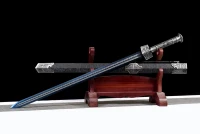 سيف كاتانا الساموراي الياباني الأزرق الملكي | Royal Blue Japanese Samurai Katana