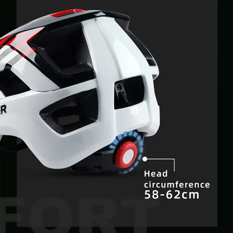 Bicycle Helmet Integrally-molded Magnetic Buckle Ultralight Outdoor Cycling Men Women MTB X-TIGER