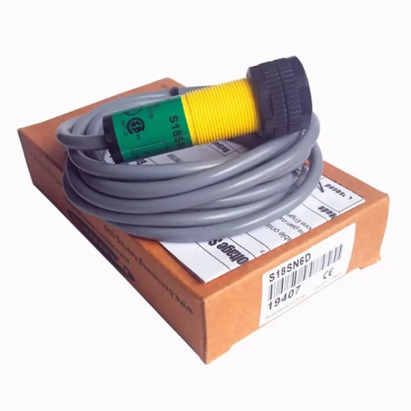 2PCS New Original M18 Sensor Diffuse Reflection Photoelectric Switch S18SN6D S18SP6D S18SN6DL S18SP6DL S18SN6R