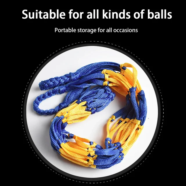 Sports Ball Storage Bag – Durable Net for Football & Volleyball 6