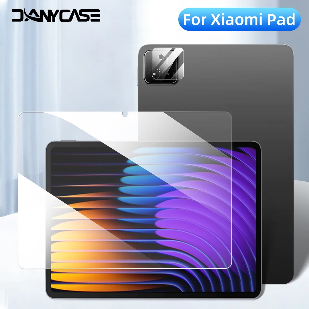 2Pcs Screen Protector For Xiaomi Pad 5 6 MiPad5 6Pro 11in 7 7pro11.2in mipad 6s pro 12.4 Redmi SE 11 pro 12.1in Glass Protective 3