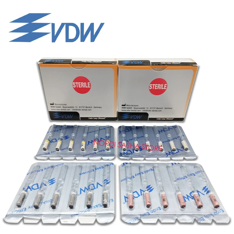 5Packs Dental VDW C+ files Endodontic Cpilot Files Stainless Steel Ultrasonic C Files Root