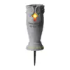 Cemetery Grave Flower Vase Cross Solar Light Cemetery Vase with Spike Grave Marker Decoration Solar Cemetery Grave Vase with LED 2