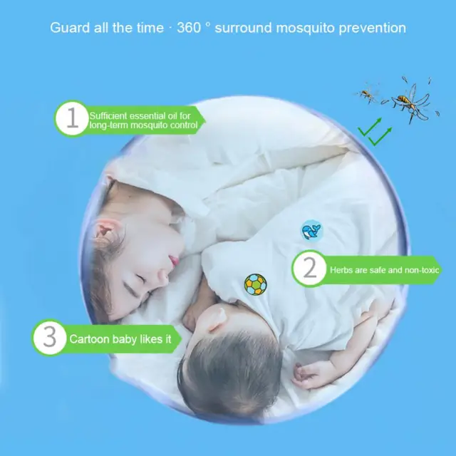 72/60/36/24Db Nyári Kültéri Szúnyogtaszító Tapasz Természetes Nem Toxikus Szériaellenes Matrica Gyermekek Számára Felnőtt Véletlenszerű Minta - Image 3