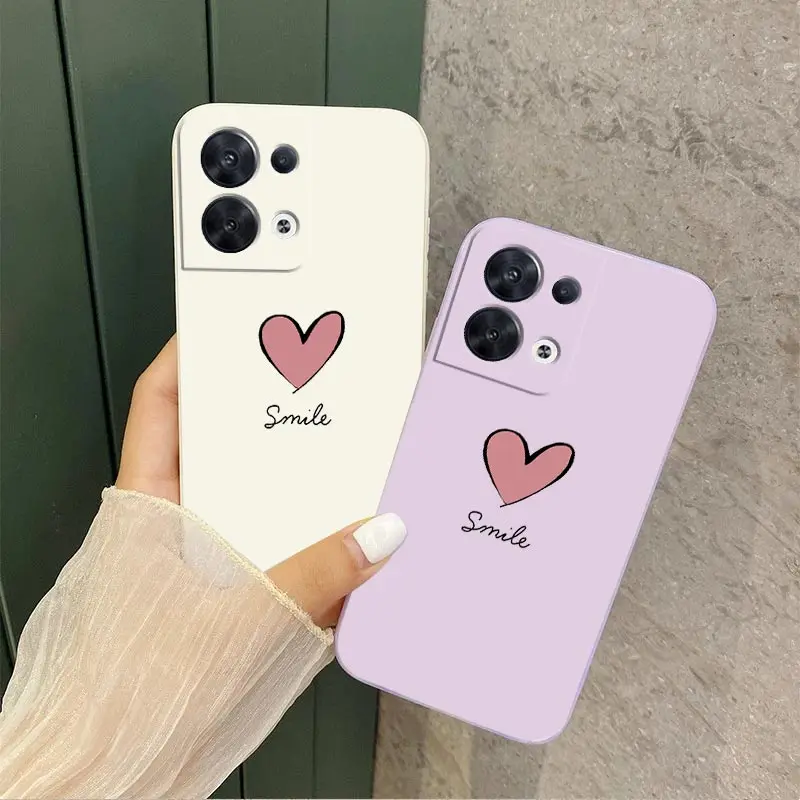 Big Red Heart Liquid Silicone Phone Case