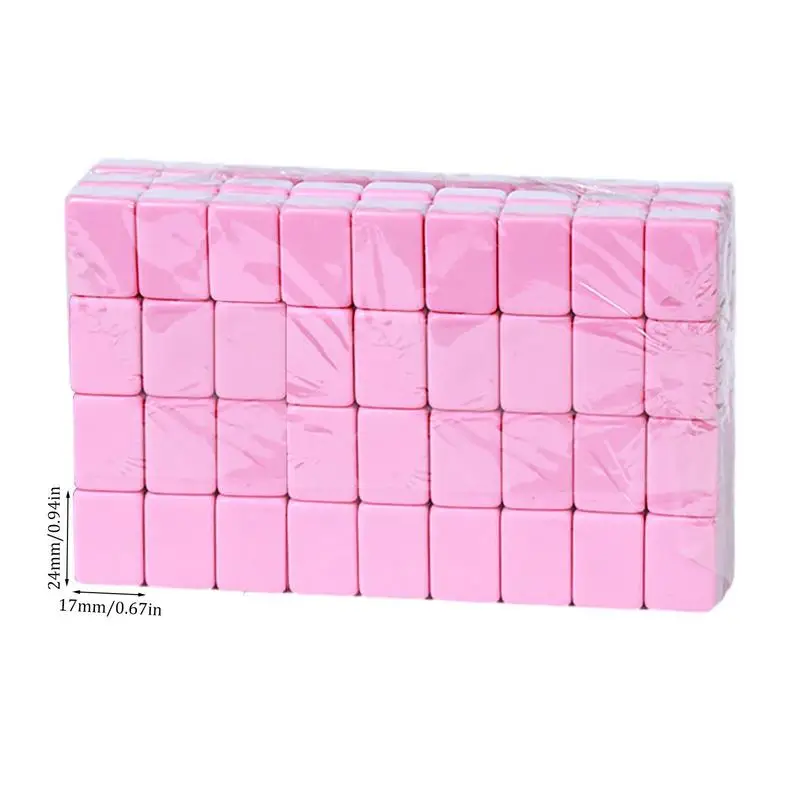 Mahjong Sets Board Game With Large Storage Bag Portable Table Game With 146 Melamine Resin Mahjong Tiles For Family Leisure Time
