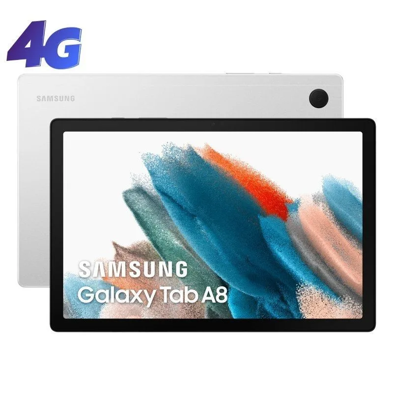 Tablet Samsung Galaxy Tab A8 10.5 '/ 4Gb/ 64Gb/ 4G/Argento