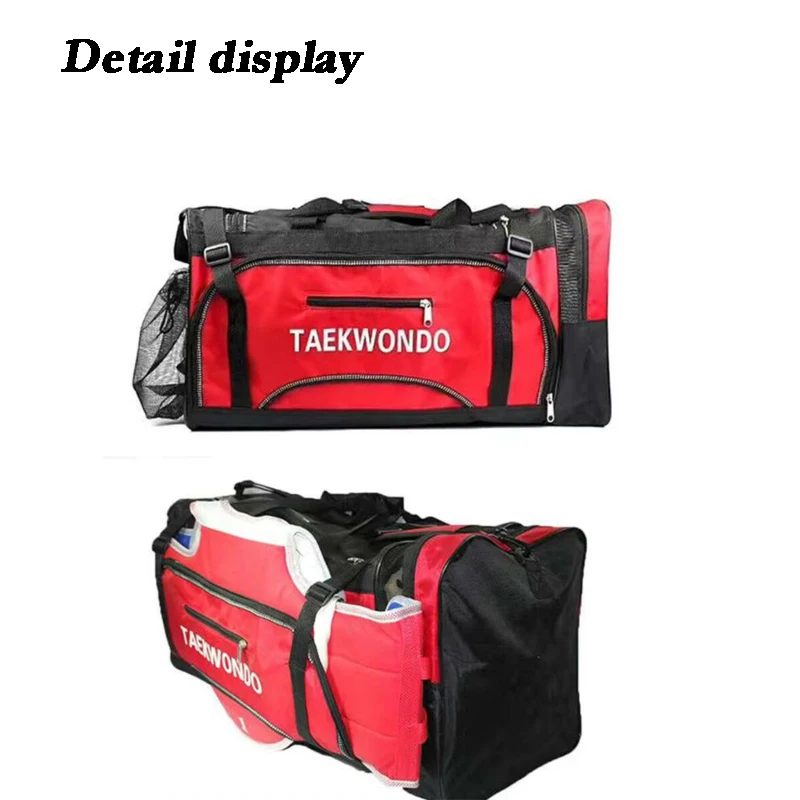 Large capacity three different types of Taekwondo protective gear bags for Taekwondo and martial arts training competitions