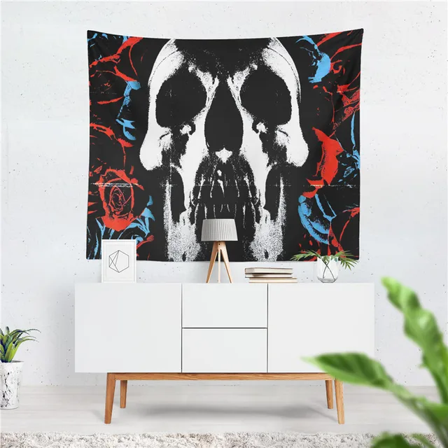 Aertemisi Deftones Gobelin Fali Függő Művészet Hálószoba Nappali Dekoráció Főiskolai Kollégiumi Parti Háttere - Image 2