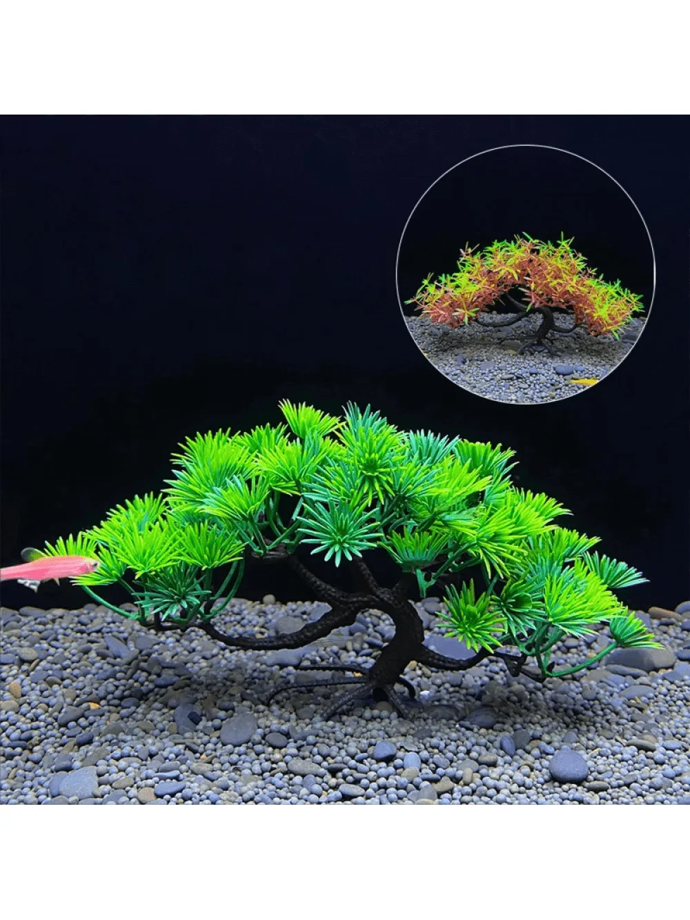 1pc Aquarium Simulation Plant Aquatic Fish Plants Plastic Artificial Water Grass Underwater Viewing Decoration Artificial