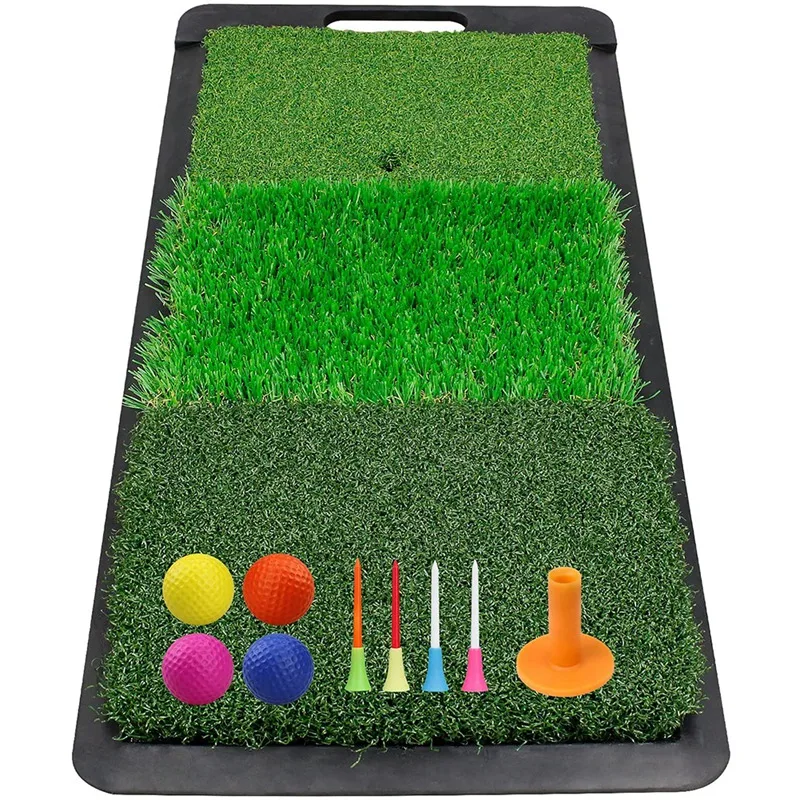 top-new-golf-hitting-mat-golf-practice-mat-heavy-duty-rubber-base-with-handle-golf-mat-perfect-for-indoor-and-outdoor