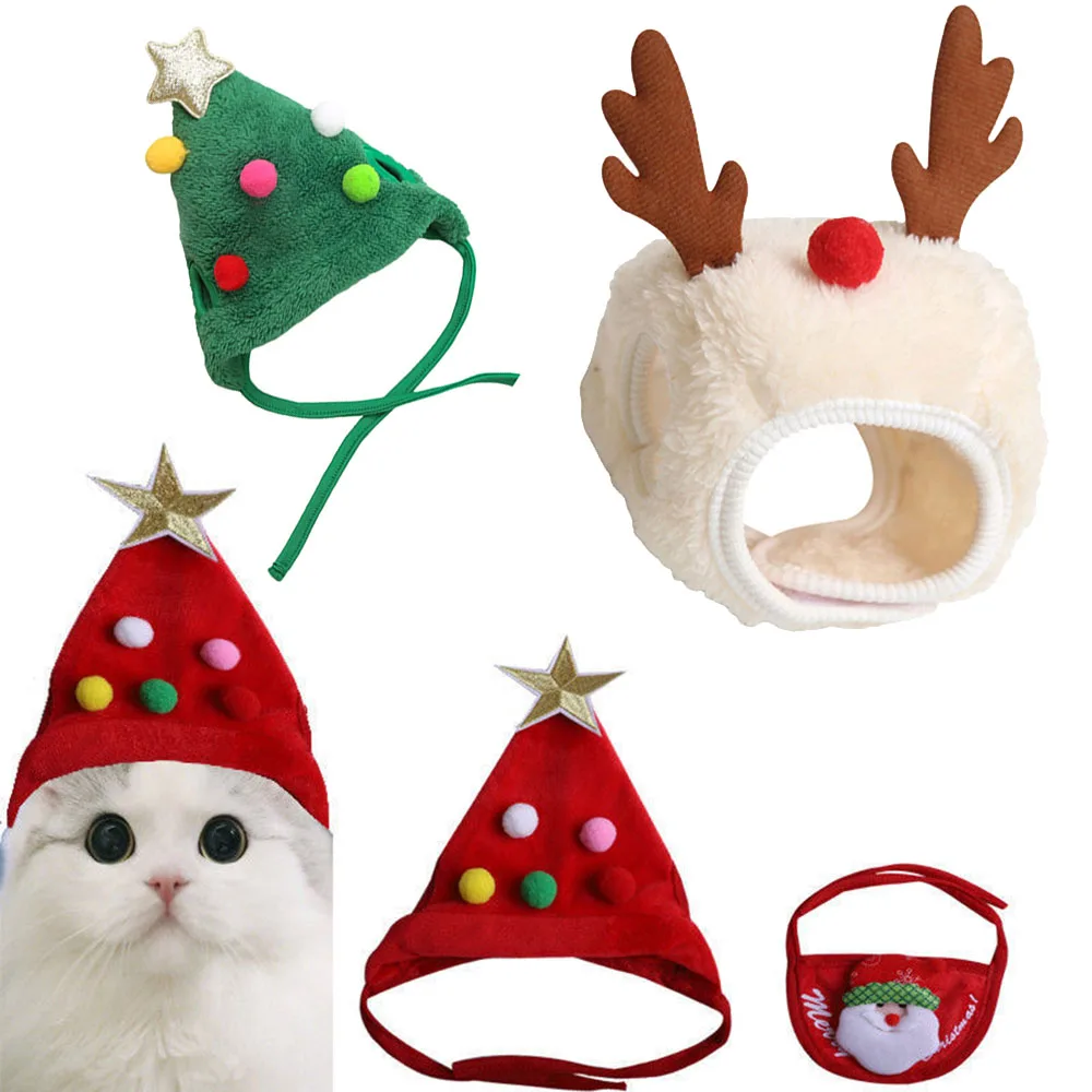 Christmas Cat and Dog Costume 1