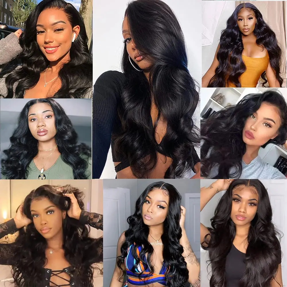 Extensions de Cheveux Naturels Ondulés pour Femme Noire, Bande de Trame, Peau, Corps