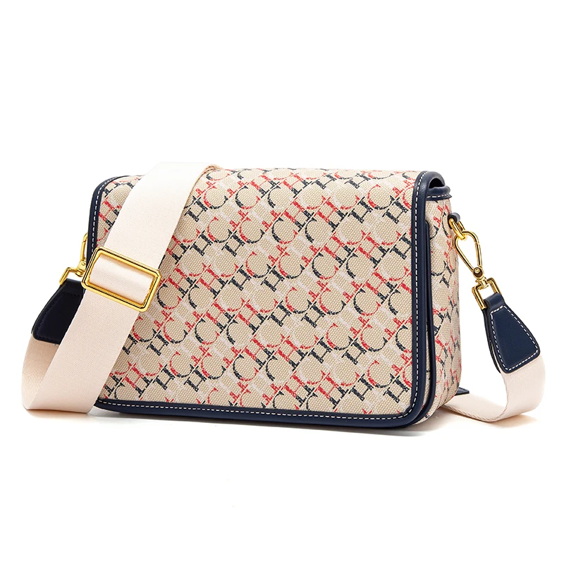 حقيبة كروس بودي كتف واحد للنساء ، أبجدية كلاسيكية...