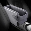 Car Center Console Pet Bed Mat   Fiber Pet Safety Seat  Essential for Cat & Do Travel  Small pet car carrierNon-slip pet car s 2