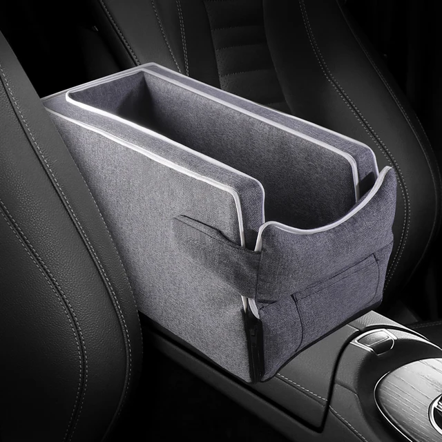 Car Center Console Pet Bed Mat   Fiber Pet Safety Seat  Essential for Cat & Do Travel  Small pet car carrierNon-slip pet car s 2