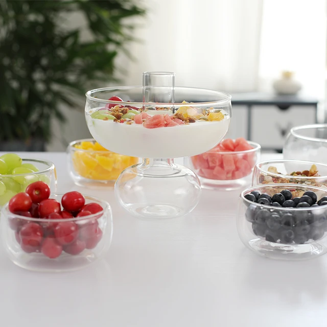 Borosilicate Baking Glass Bowl for Microwave Oven Heat Resistant Baking  Bowls Food Container Set - China Glass Bowl and Glass Fruit Bowl price