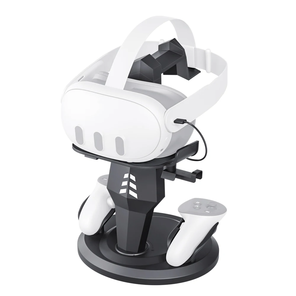 VR Glasses Charging Station Storable Gamepad VR Device Accessories Desktop Display Stand For Quest2/Quest3