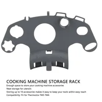 Cooking Machine Storage Rack, Kitchen Countertop Organizer, Holder for Thermomix TM5 and TM6 Spare Parts 1