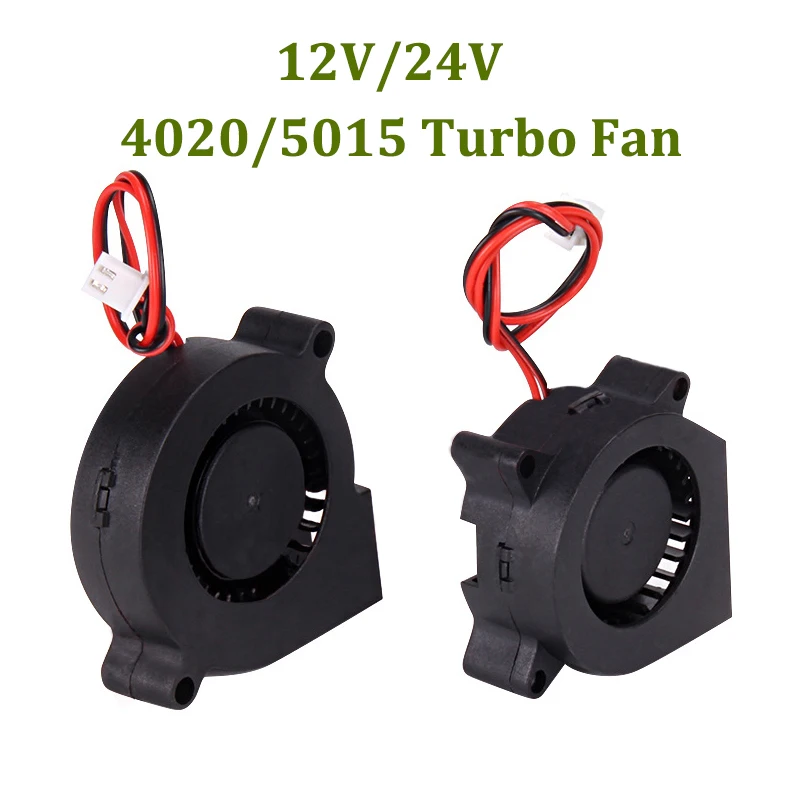 Ventilador de Refrigeração para Impressora 3d Peças Extrusoras de Pinos Extrusora de Partes dc 12v 24v 4020 5015