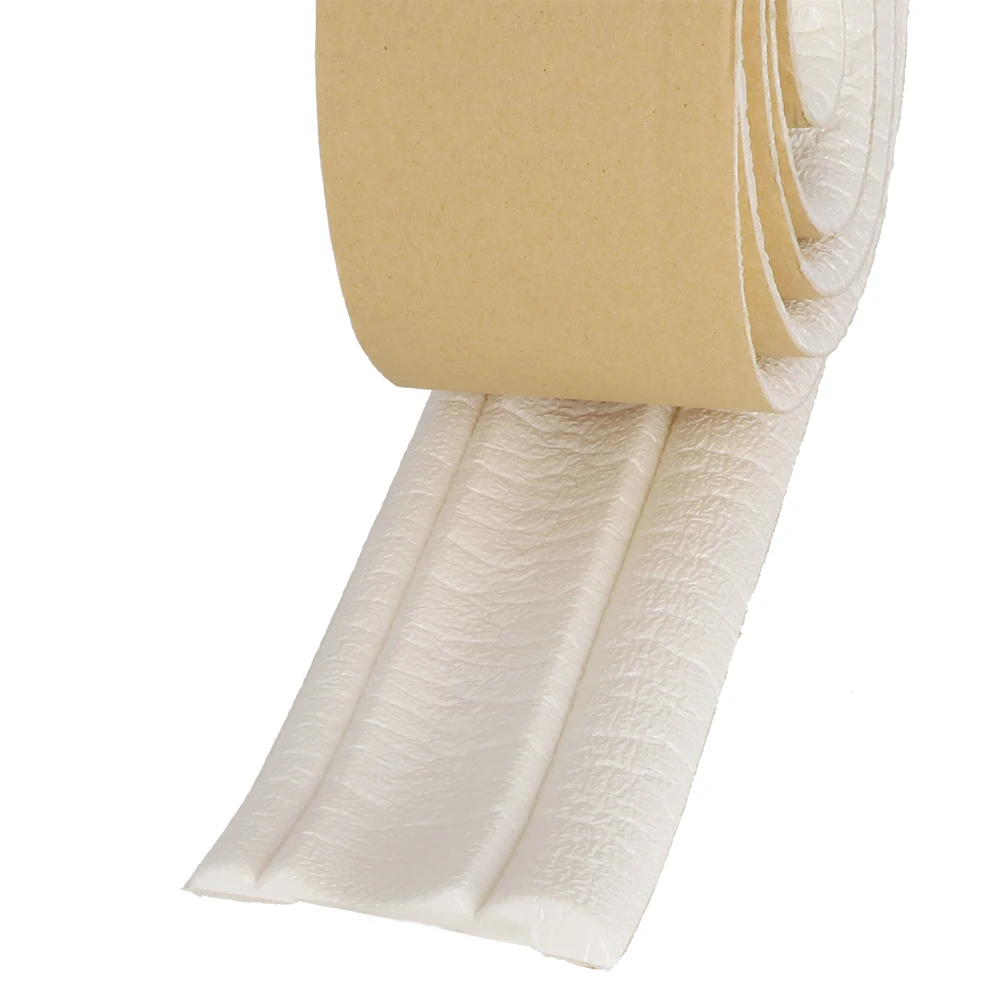 

Accessories Baseboard Skirting PVC Wall Sticker Waterproof White 230cm X 8cm 3D Border Decoration Molding Trim