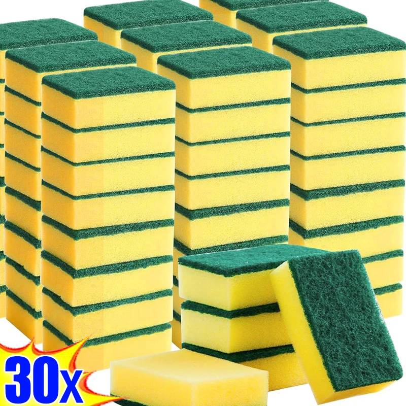 Губка для мытья посуды, 30/1 шт.
