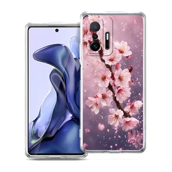 Plum Blossom Soft Transparent Phone Case Cover for Xiaomi 12 Pro (B10)
