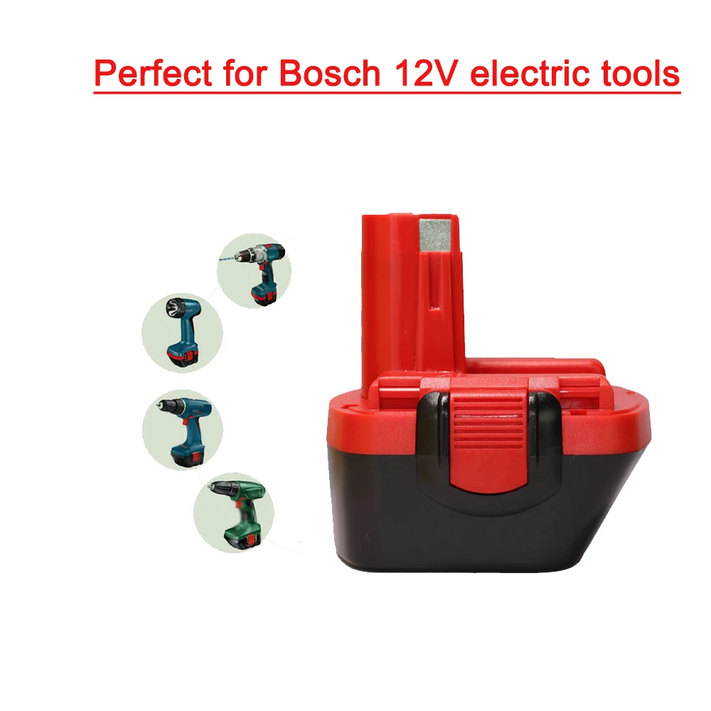 Per Bosch 12 V 4800Mah Ni-Mh Bat043 D70745 Psr 12 Gsr 12 Ve-2 Gsb 12 Bat038 Bat045 Bat040 Batteria