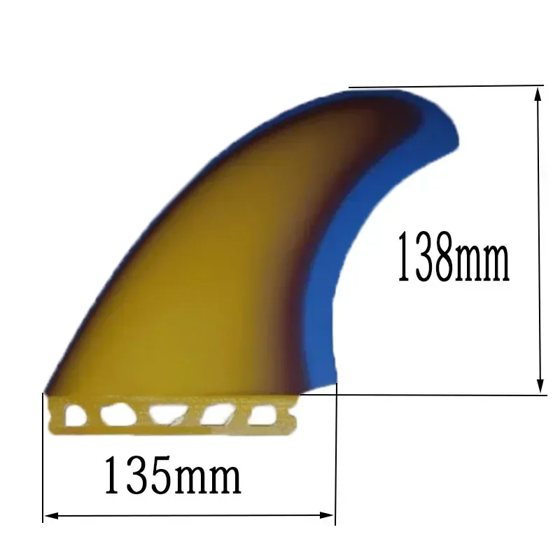 BiLong FUT POWER TWIN FIN for All Board Types Including Fish Funboard and Twin Fin Surfboards.surf Fin Performance Glass Fins