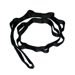 Enhanced Aerial Yoga Elastic Stretch Strap (Blavk)