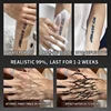 1Pc Dark and Cool Waterproof Temporary Tattoo Stickers, Long-lasting Waterproof for One to Two Weeks, Fake Tattoo for Arm, Leg. 5