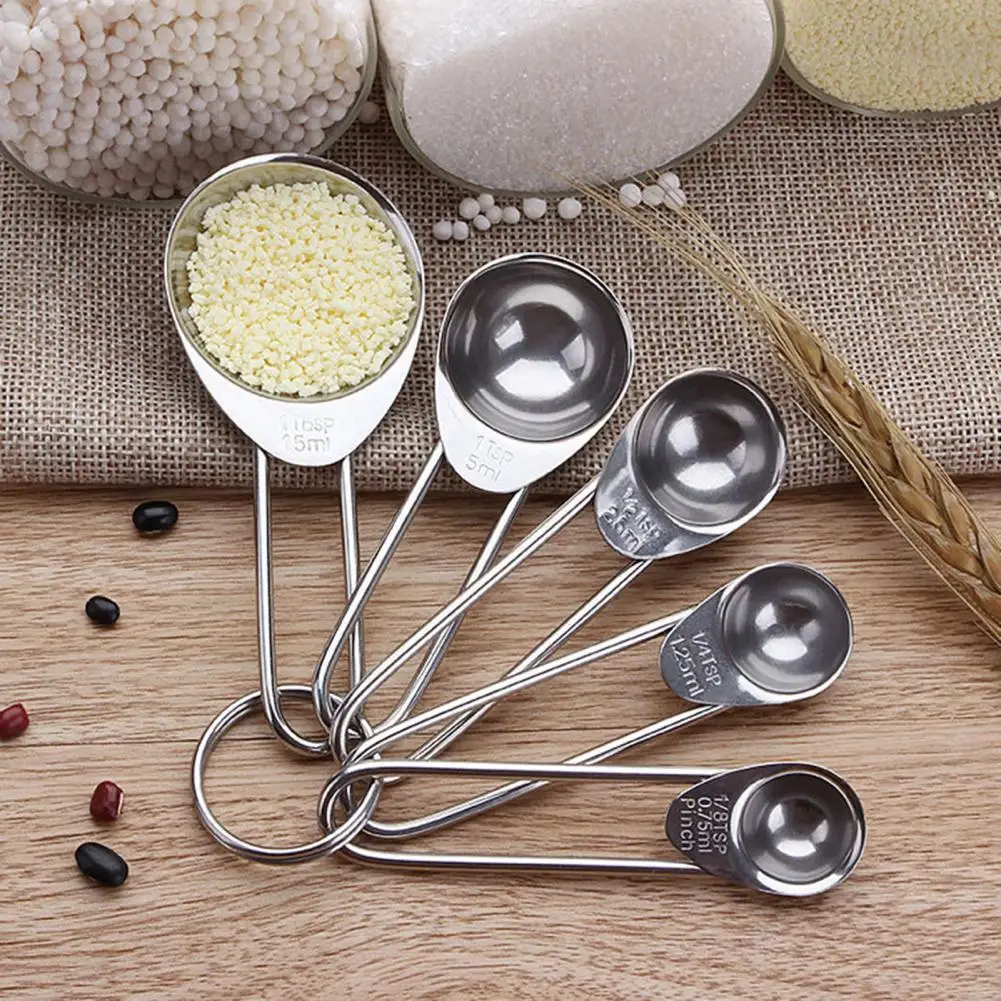 Coffee Scoop Stainless Steel Measuring Spoon Coffee Spoon Silver Gold