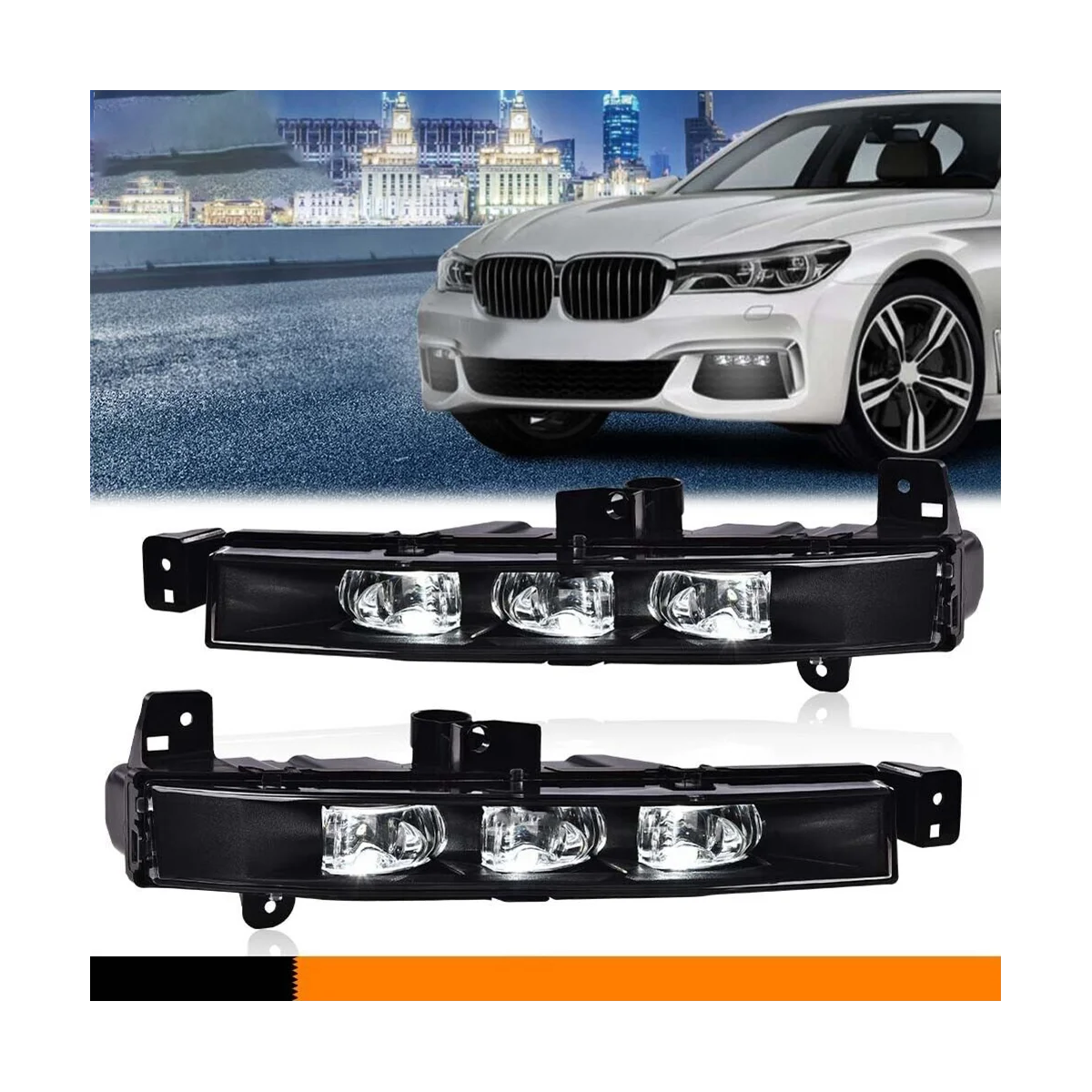 

Car Left Side LED Fog Lamp Driving Lamp Daytime Running Light for BMW G11 G12 740I 750I XDrive 63177342953