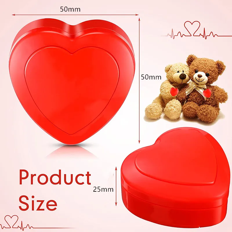 Heartbeat Simulator For Plushies Heart Beat Box Pulsing Device Stuffed Doll Accessories Stress Relief Sleep Aids for Boy Pets
