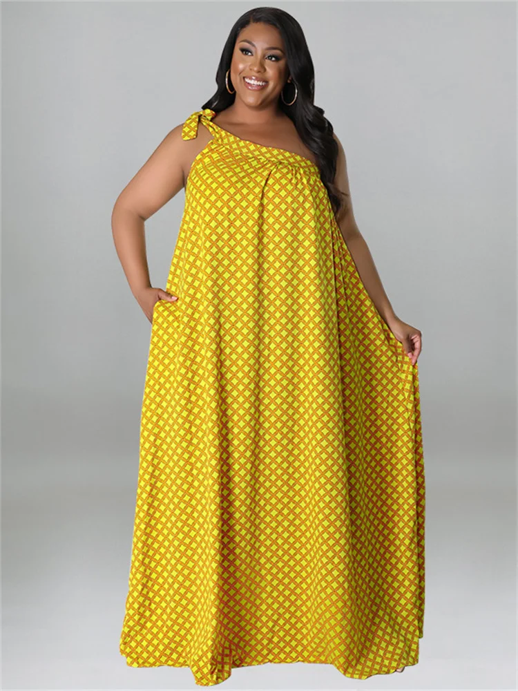 mulheres, vestidos plus size, impresso, roupas de