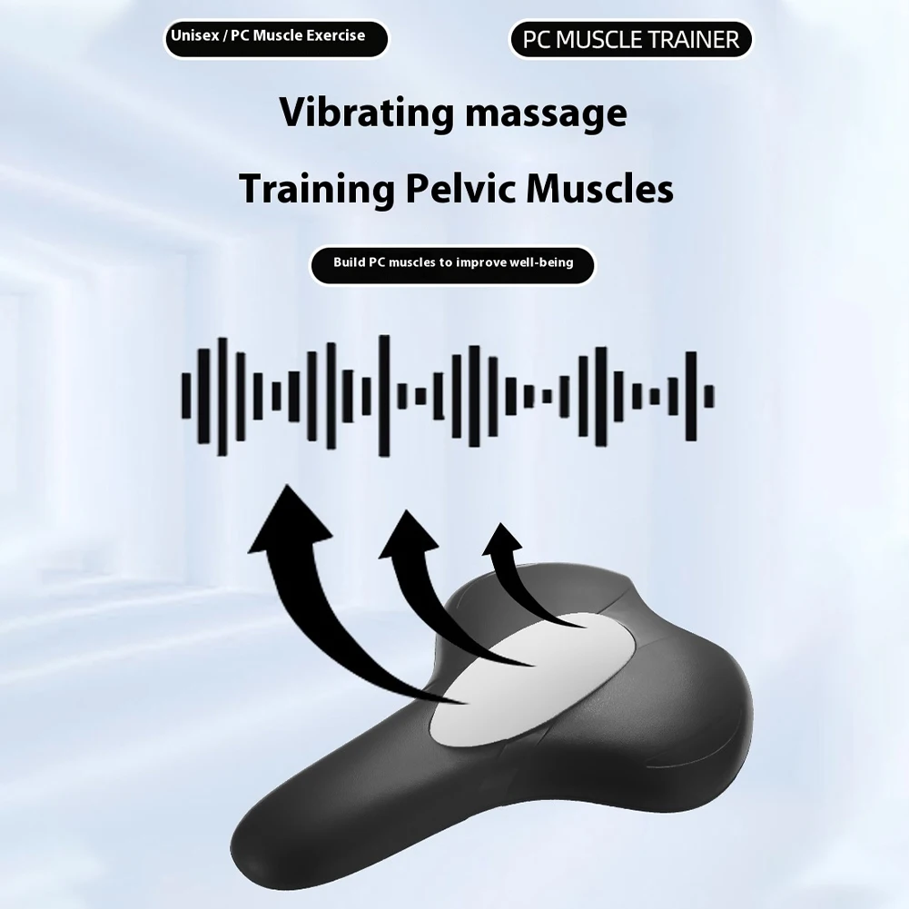 Sphincter Bladder Trainer Electric Pelvic Floor Muscle Trainer Type-c Charging Electric Kegel Exerciser Massage Cushion For Men