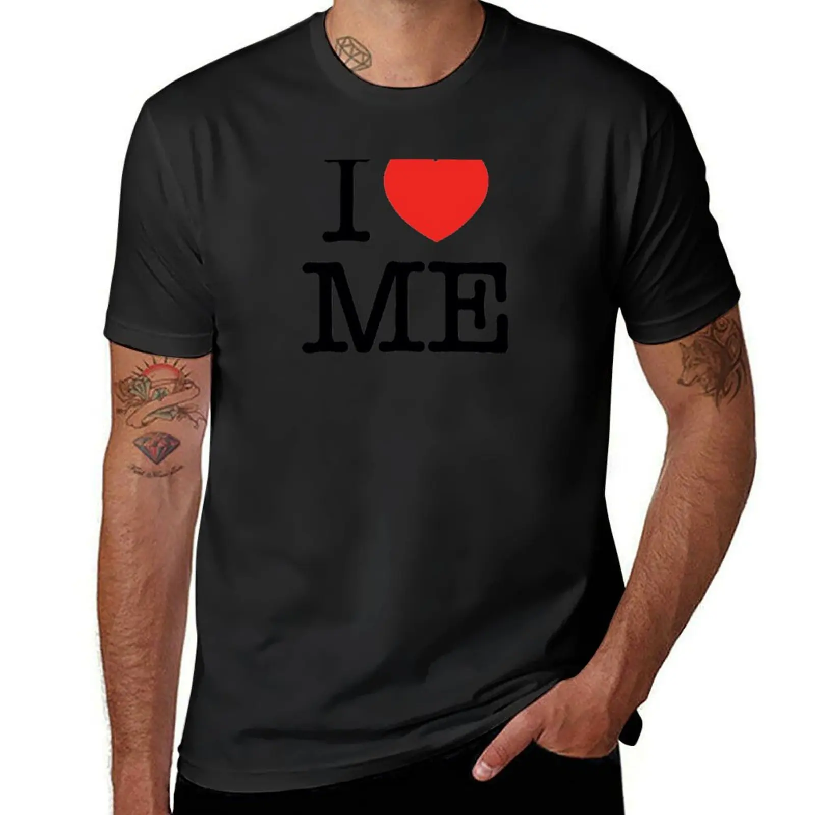 

I Love Me T-Shirt plus size tops new edition heavy weight t shirts for men