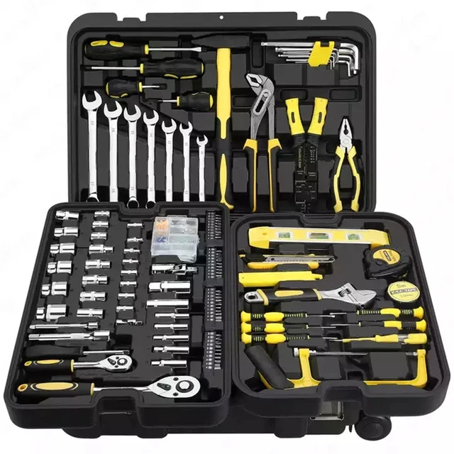 318pcs Suitcase Car Kit Hand Tools For Mechanics Automotive Ratchet,socket  Wrench Herramientas Household Tool Set Auto Repair - Hand Tool Sets -  AliExpress