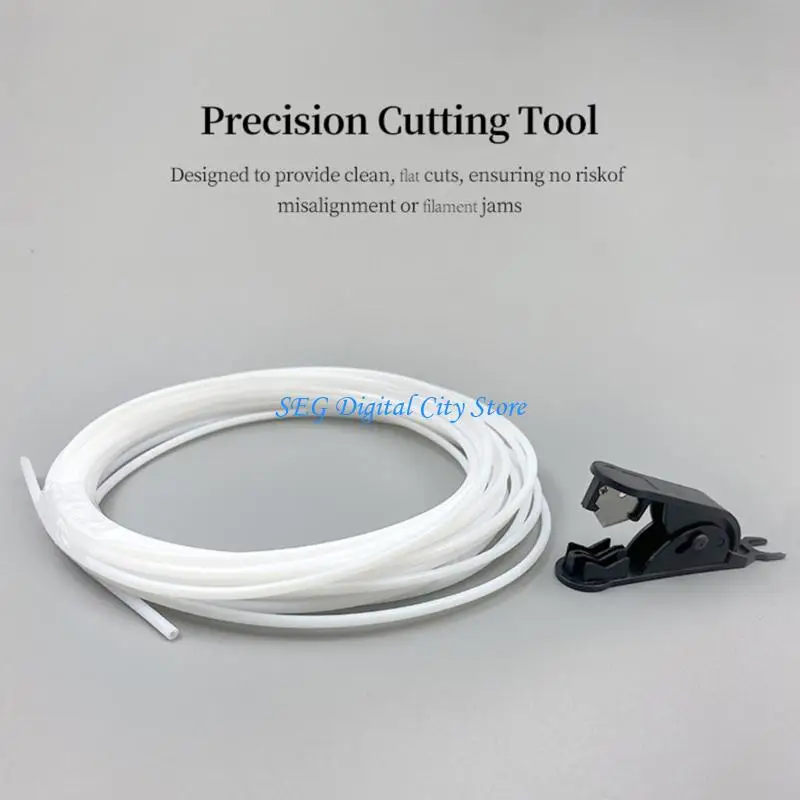 U75B 3D 프린터용 클램프 10미터가 있는 고온 PTFE 호스 실험실용 유연한 튜브