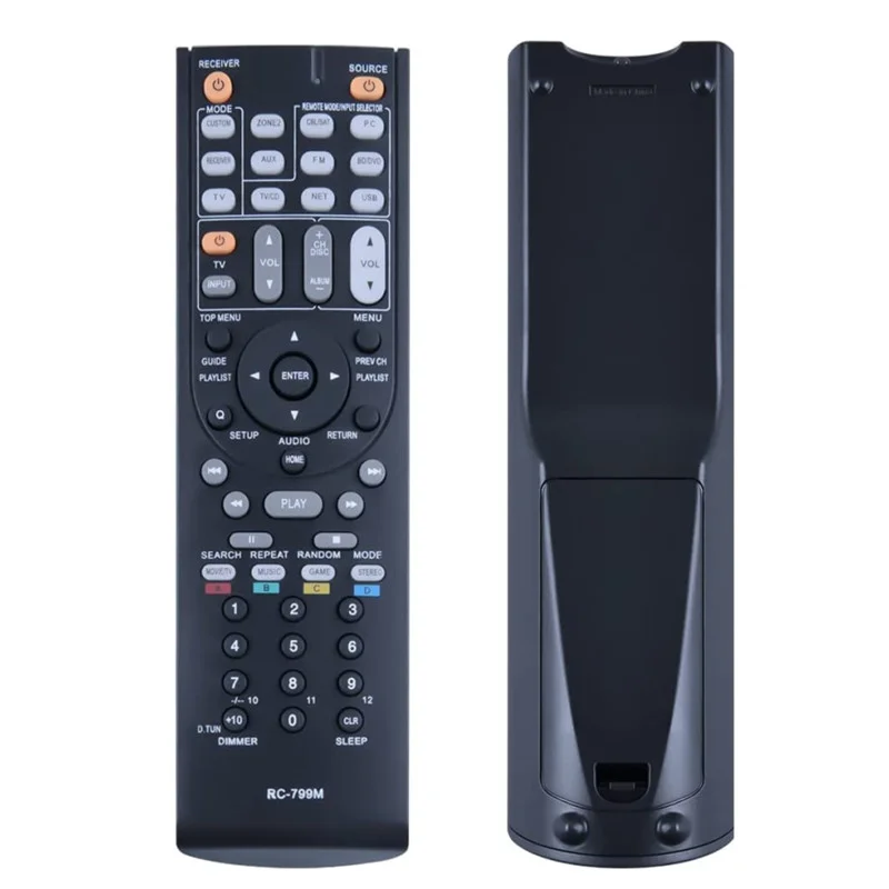 VINABTY Nuovo RC-803M Telecomando di ricambio - RC 803M Telecomando per ONKYO AV Receiver TX-NR609 HT-S7409 HT-S8409