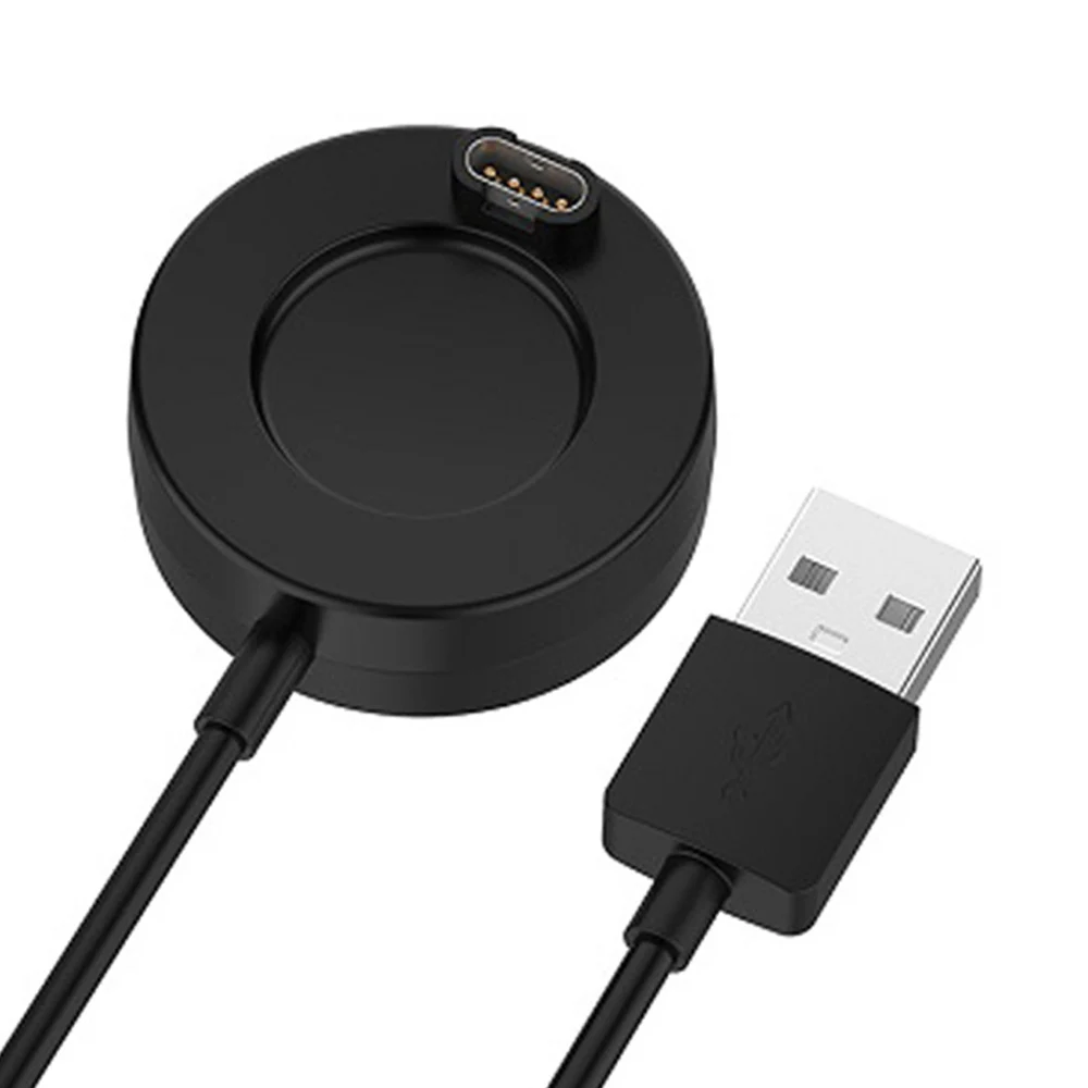 Universal Smartwatch Charger Dock with USB Charging Cable and Data Sync Station