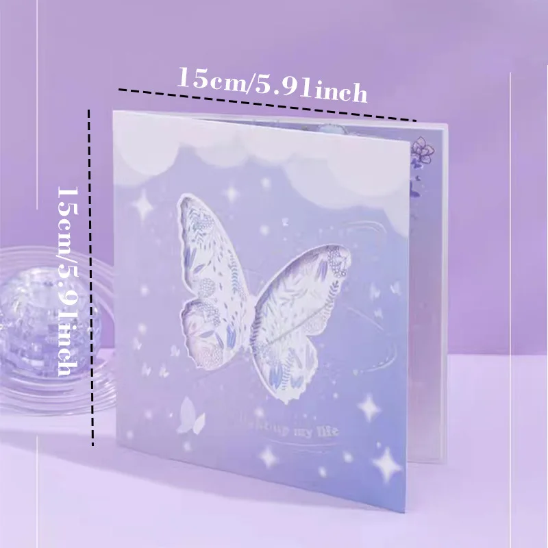 Purple Butterfly Birthday Pop Up Card,PVC graceful butterfly swaying Flower 3D Greeting Card Gift for All Occasion greeting cards
