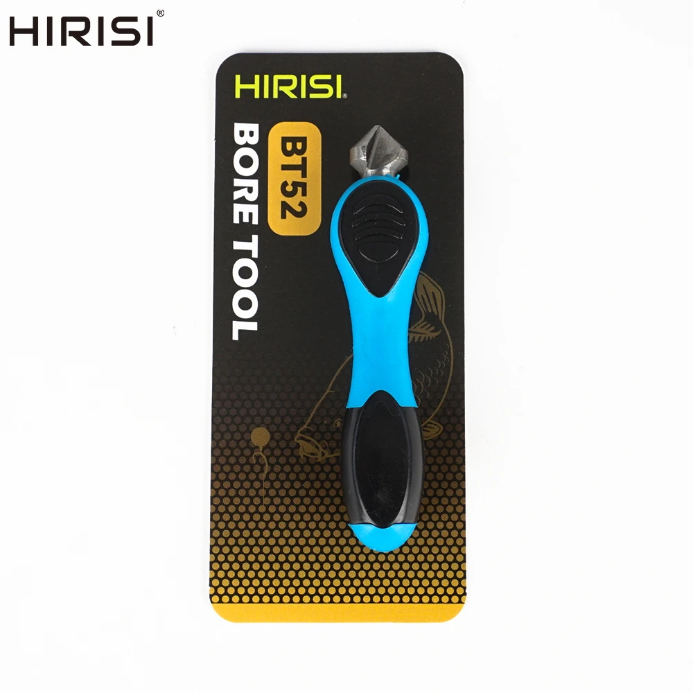 Hirisi Snowman Rig Drill Fishing Lure Pop Up Boilies pour la pêche à la carpe - Appât flottant BT52