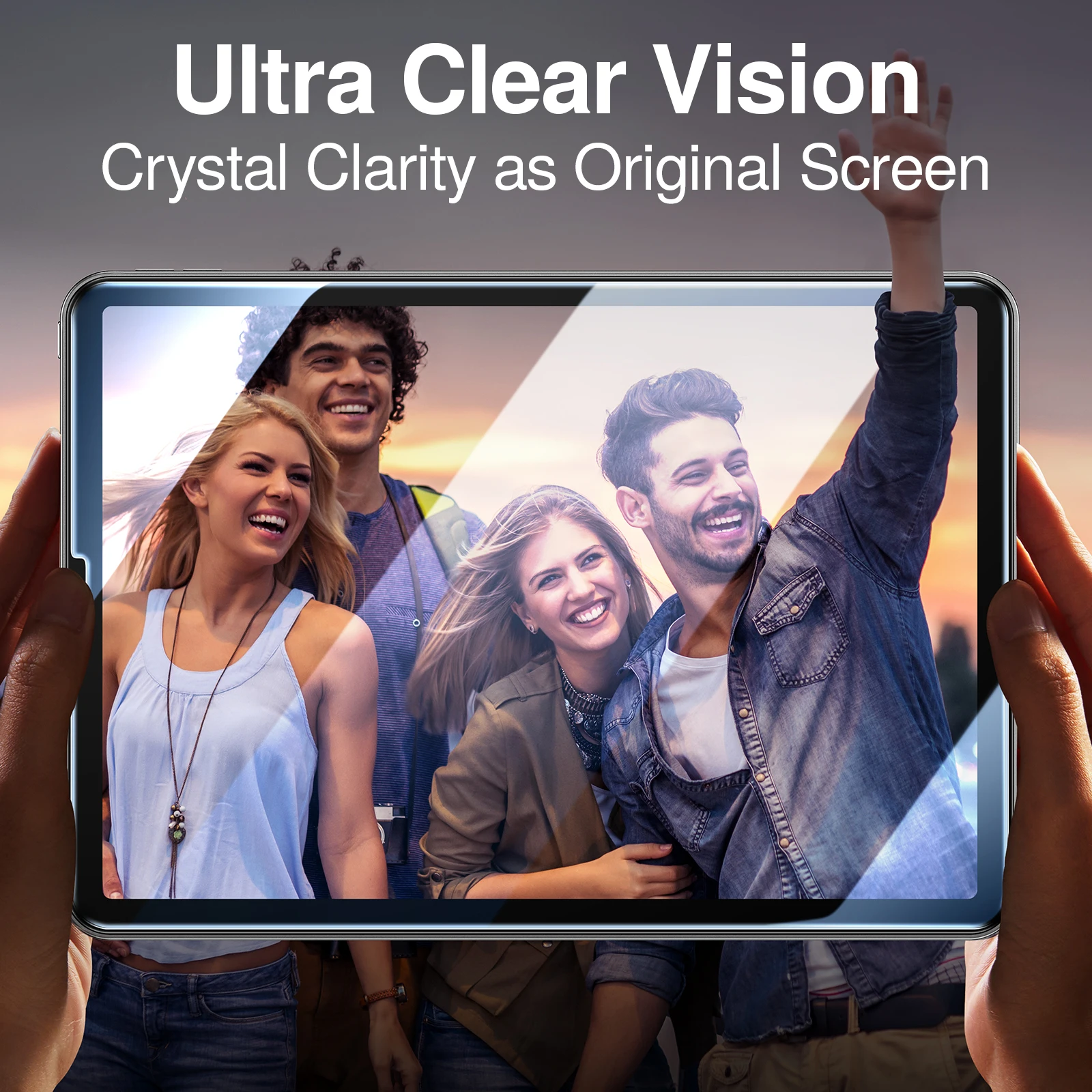 SmartDevil Dust-free Box Tempered Glass Film for iPad 2025 iPad Pro 2024 HD Screen Protector for iPad Air 11 inch Anti-scratch - Image 5