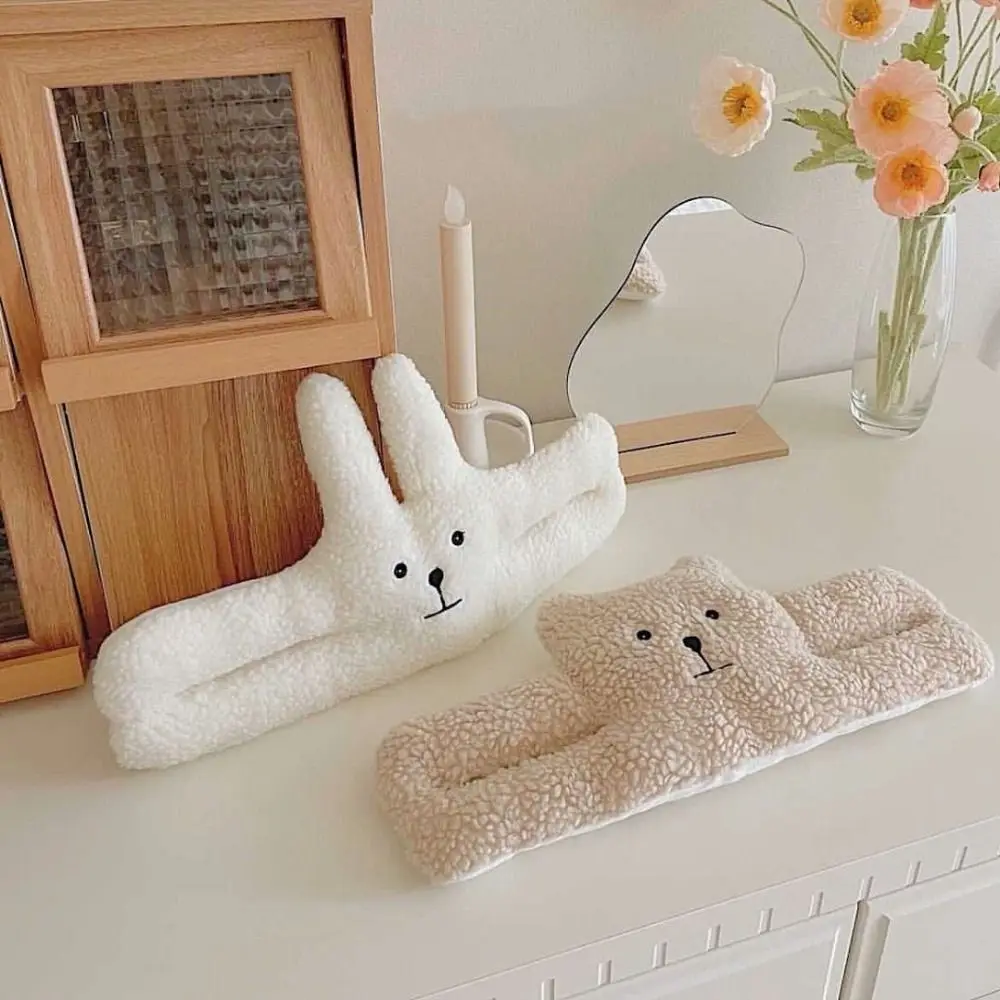 Door Handle Hanger Anti-Pinching Hand Plush Doll Door Stopper Cabinet Door Clip Baby Safety Lock Child Protection Equipment