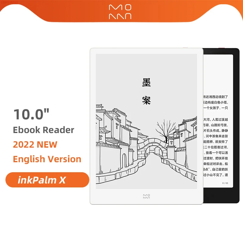 Moaan Inkpad X Leitor Inteligente Ebook Tinta Grande Tela 10 Polegadas