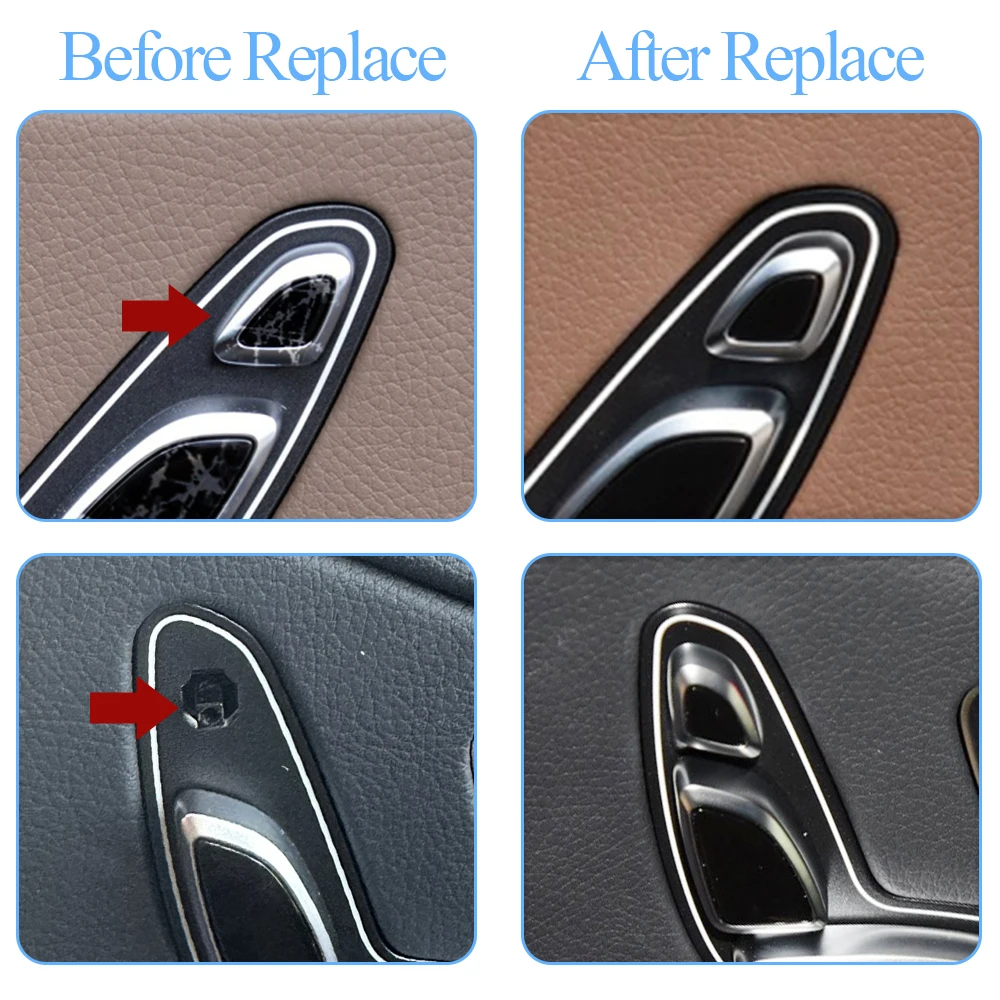 Links rechts Sitz Kopfstütze Einstell schalter Knopf Kissen  